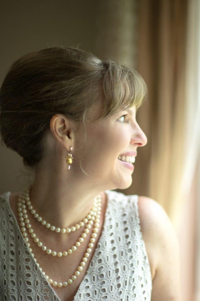 Heather portrait Alisa Tongg Celebrant Family Vow Renewal at The Living Wall at Promise Ridge Jeremie Barlow Photography