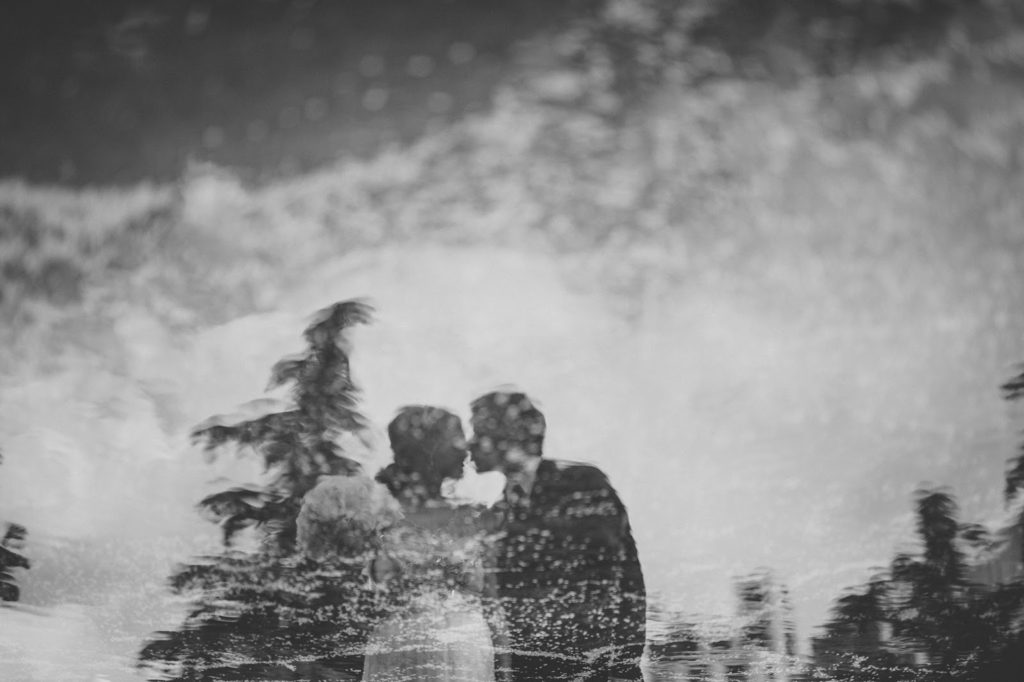 couple portrait double exposure Alisa Tongg Celebrant Front Palmer wedding Pat Robinson Photography