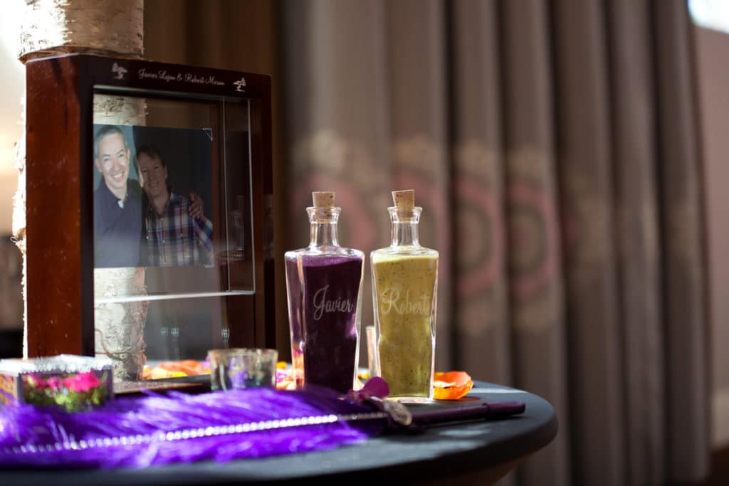 custom sand bottle for sand ceremony alisa tongg celebrant elaine zelker photography