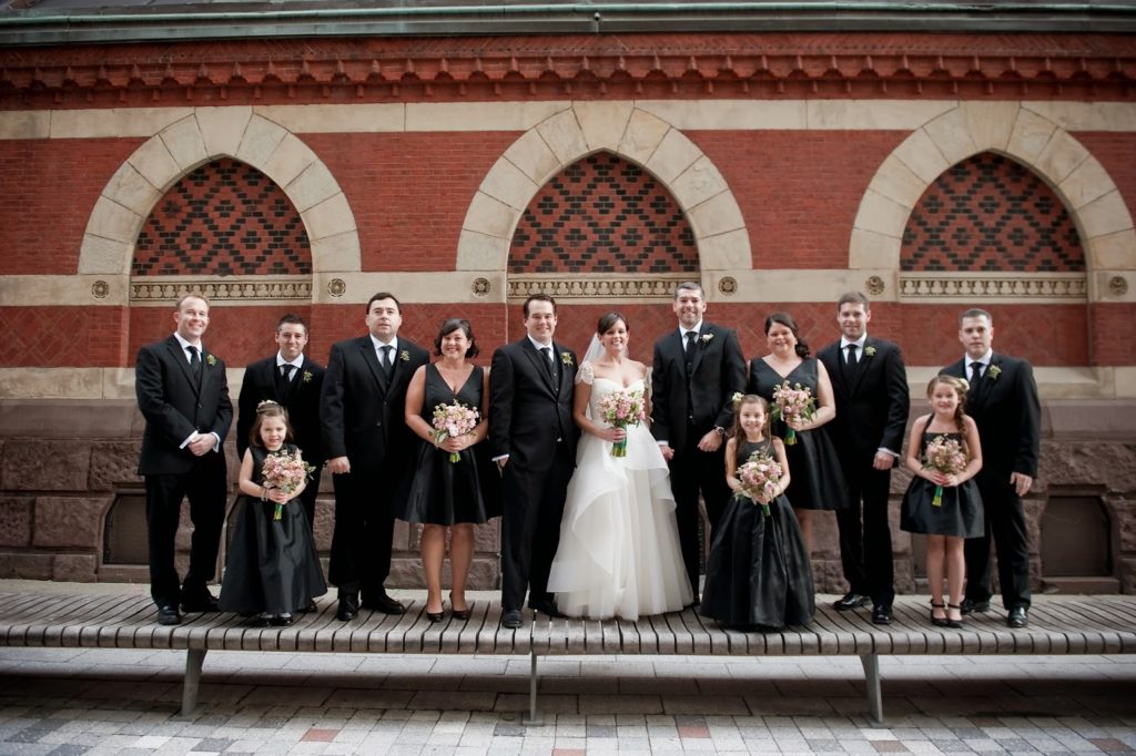 wedding party carly brandenphiladelphia alisa tongg celebrant heather fowler photography